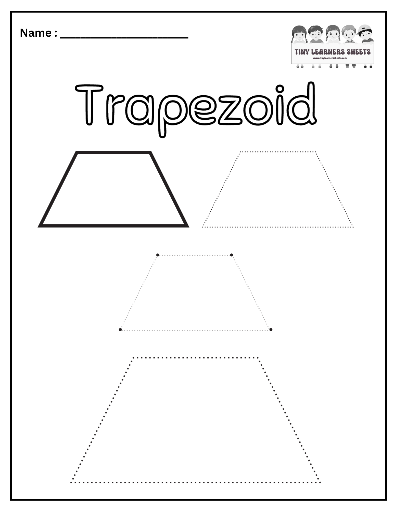 trapezoid Shape Activities